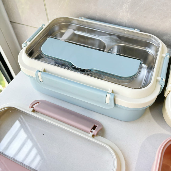 Mehrfach-Abschnitt Edelstahl Lebensmittel Aufbewahrung Lunchbox