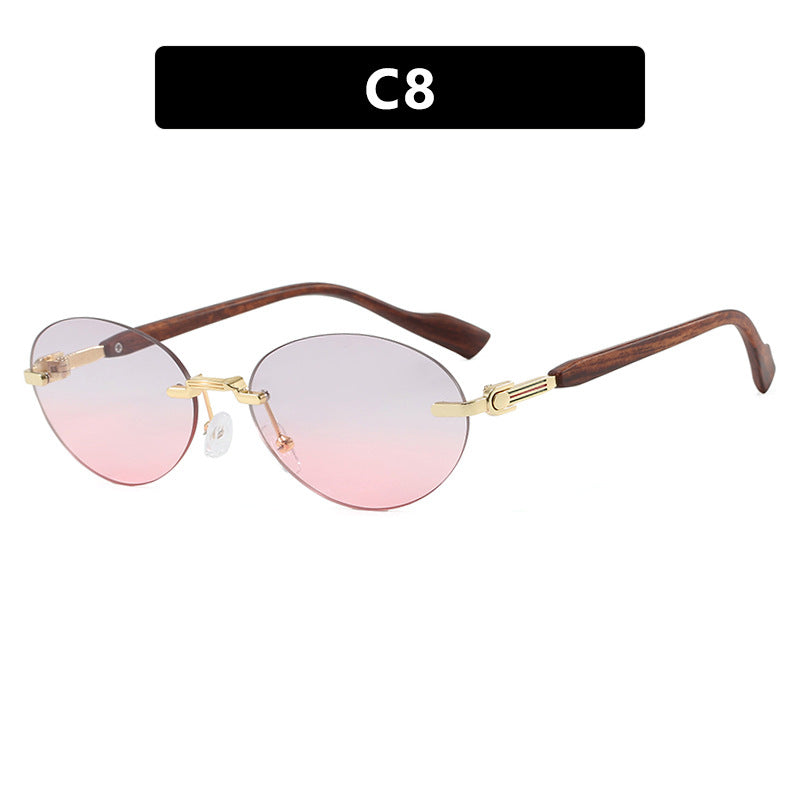 Damen modische Sonnenbrille im eleganten Retro-Stil mit hochqualitativen Gläsern und Holzdetails Karnz