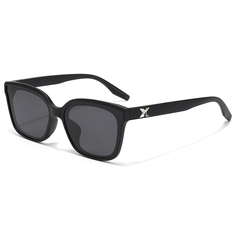 Damen modische Sonnenbrille im quadratischen Design mit hochwertigem UV-Schutz Karnz