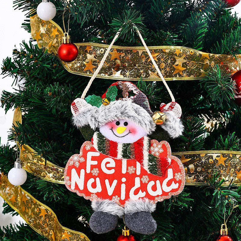 Festliche Weihnachts-Glocken-Dekoration Karnz