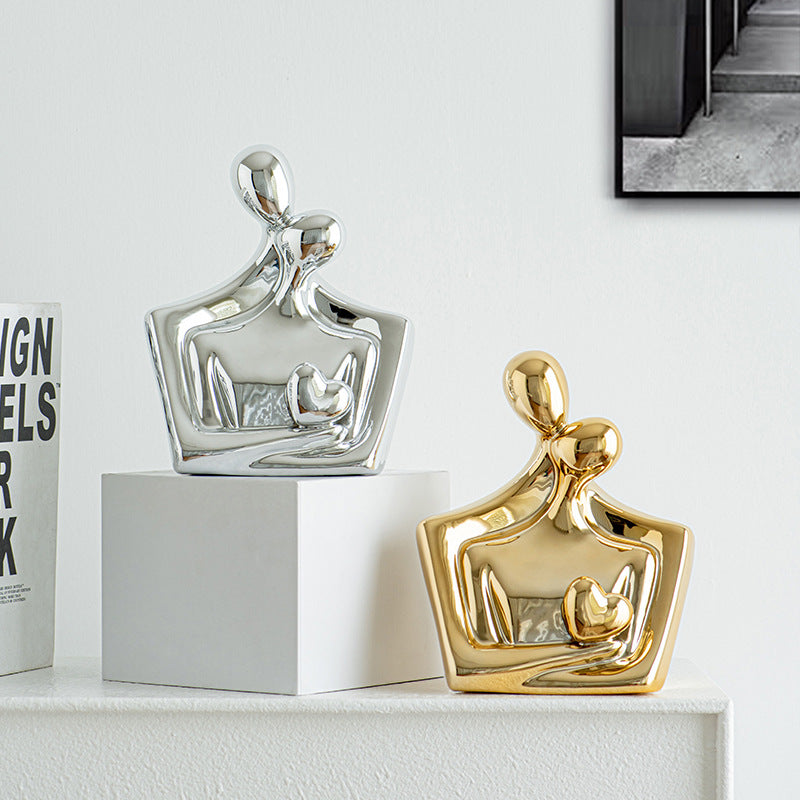 Stilvolle Dekorationsfigur Karnz