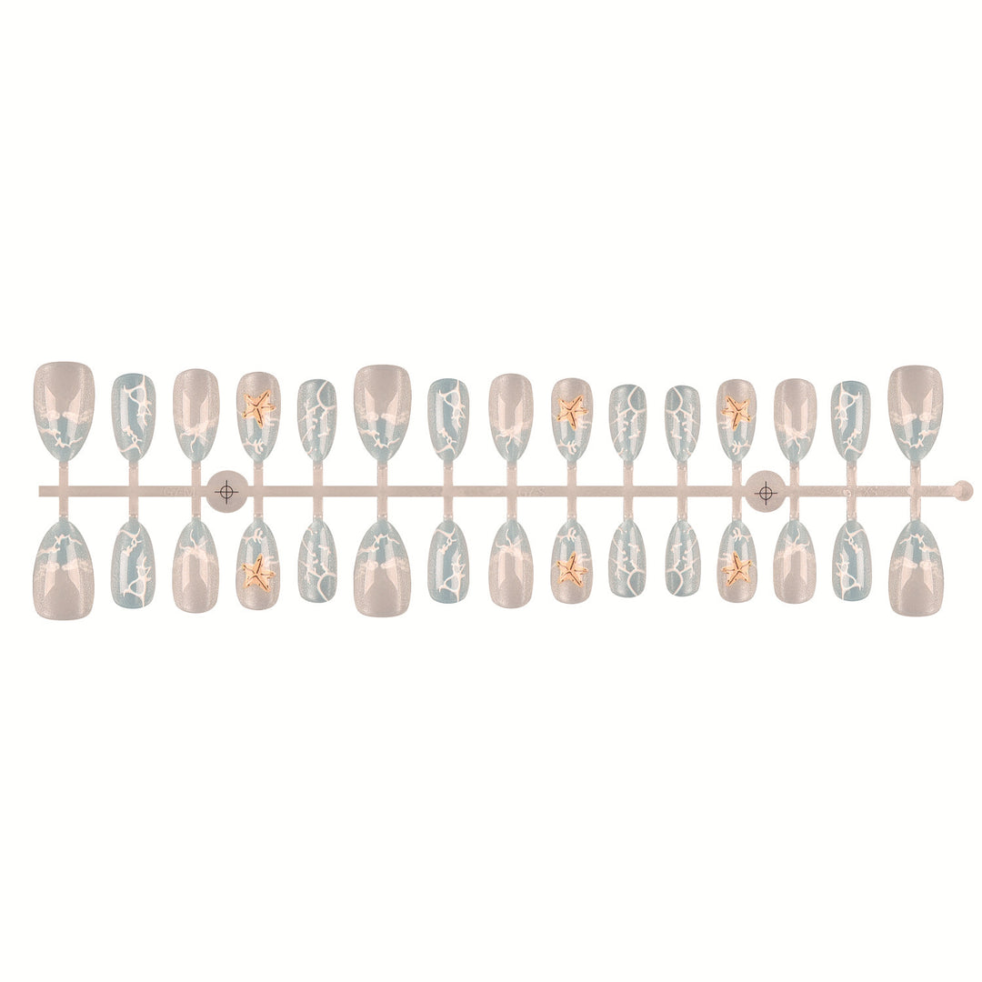 Elegante Press-On Nagelspitzen Set