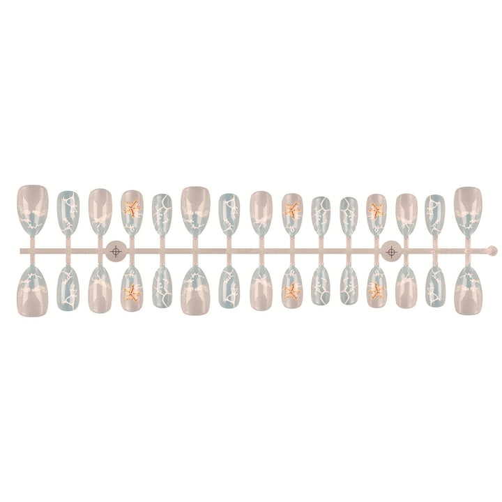 Elegante Press-On Nagelspitzen Set