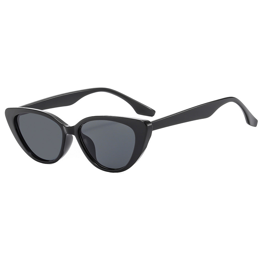 Damen futuristische Cat-Eye Sonnenbrille mit speziellen UV-Schutzgläsern Karnz