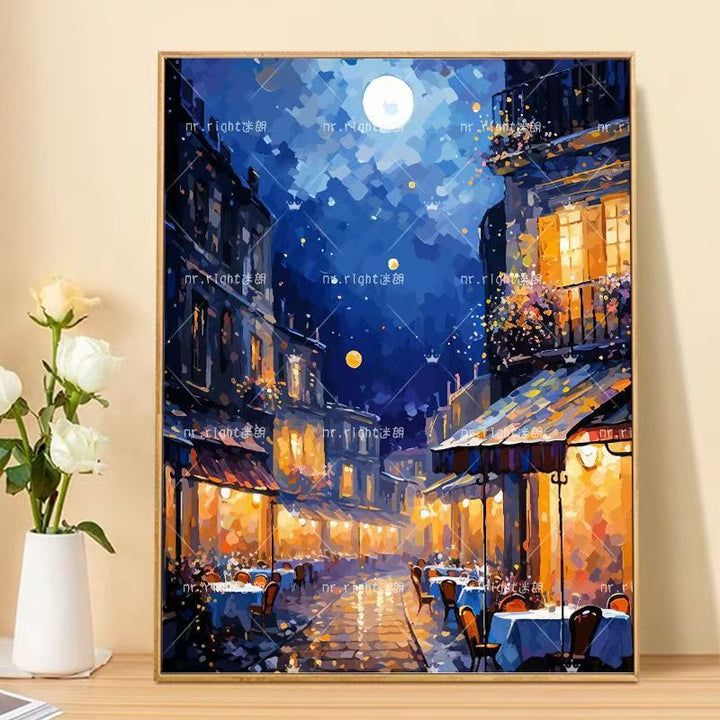 Fantasy Landschaft Kunstdruck Karnz