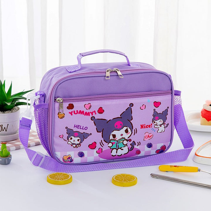 Cartoon isolierte Lunch Tasche Karnz