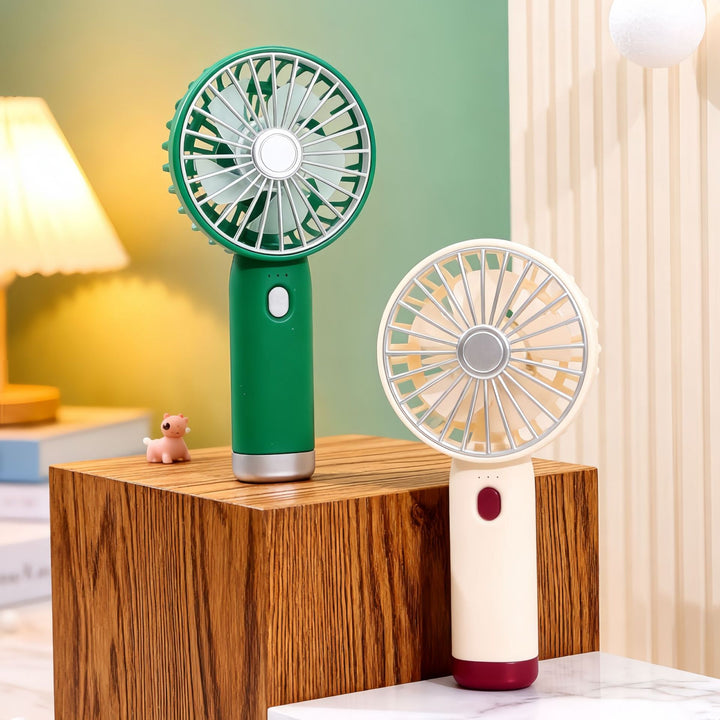Damen Tragbarer Handventilator mit flexiblem Neigungsmechanismus Karnz
