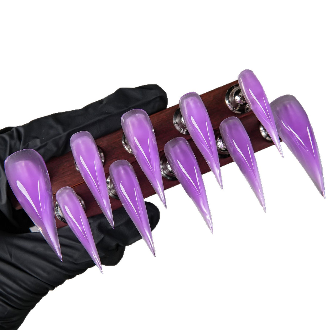 Premium dekorative Stiletto Press-On Nägel