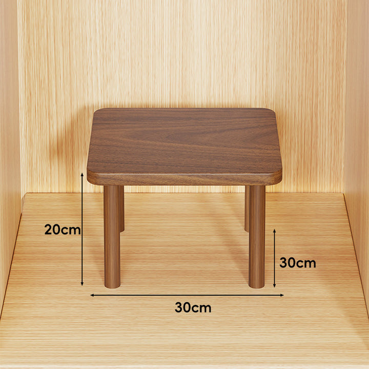 Verstellbarer Mehrhöhe Holz Monitorständer und Desktop Regal