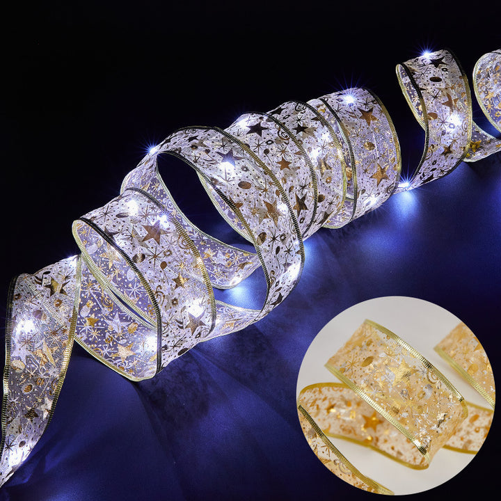 LED Dekoband mit festlichem Design Karnz