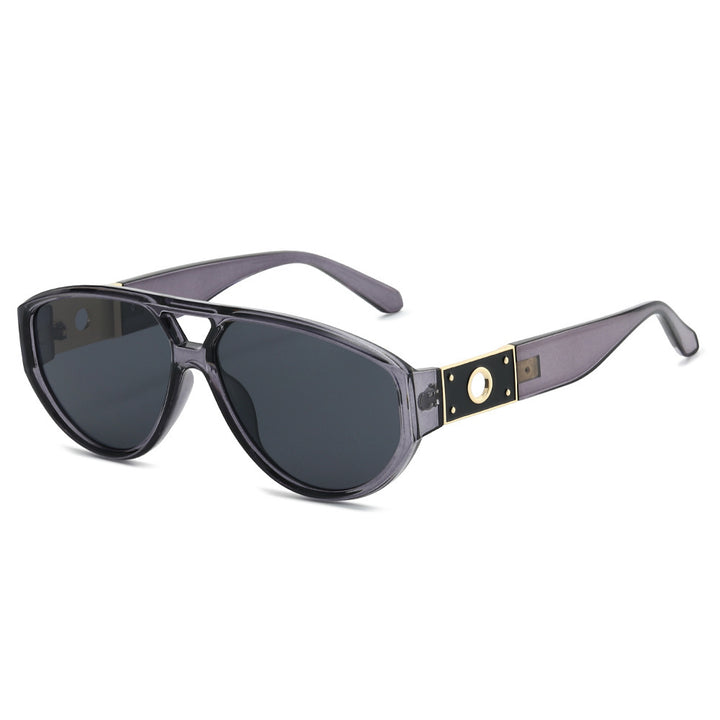Vintage-inspirierte geometrische Sonnenbrille Karnz