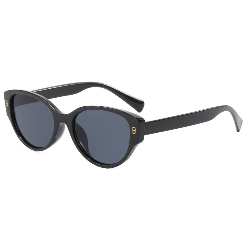 Damen Cat-Eye Sonnenbrille mit modernem Kunststoffrahmen Karnz