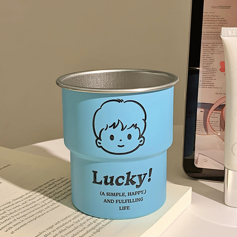 Keramiktasse mit Verspieltem Kindermotiv Karnz