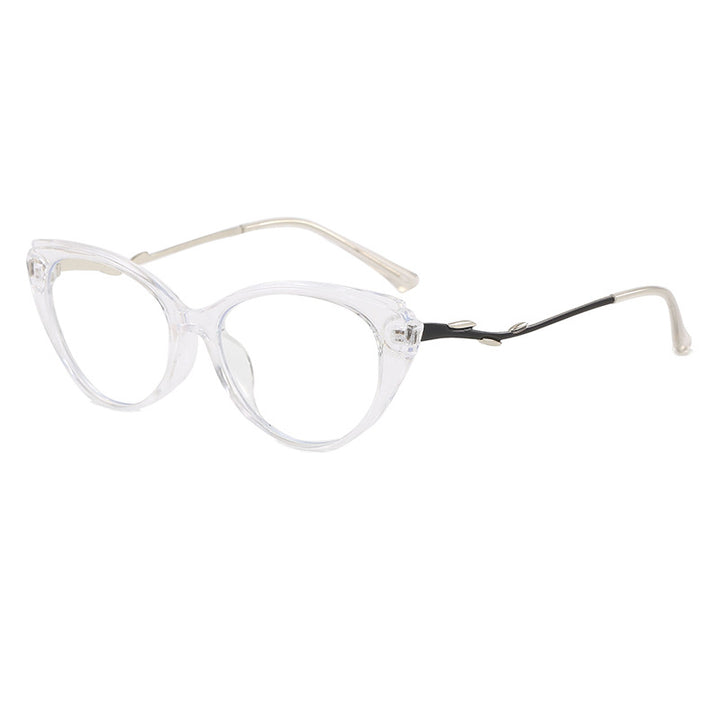 Modische Cat-Eye Brille mit Filigranem Design Karnz