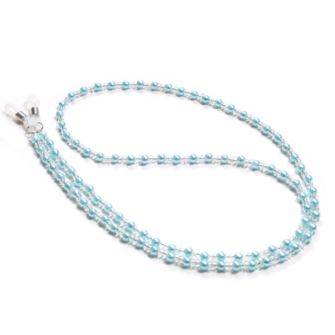 Premium Perlen Brillen Kette Karnz