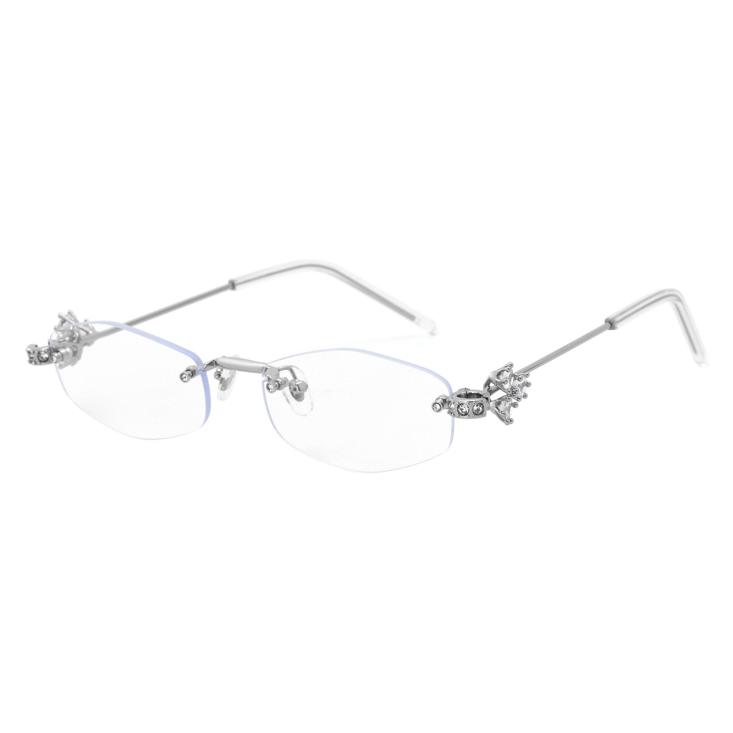 Damen Designer-Sonnenbrille mit luxuriösen Verzierungen Karnz
