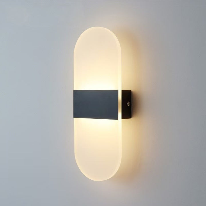Moderne LED Wandleuchtenfassung