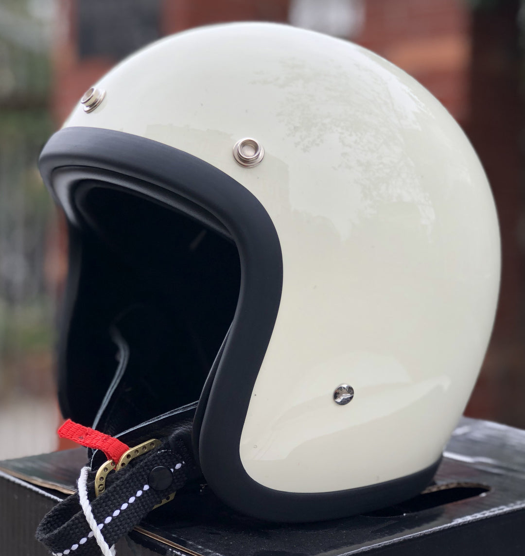 Retro Open-Face Motorradhelm Karnz