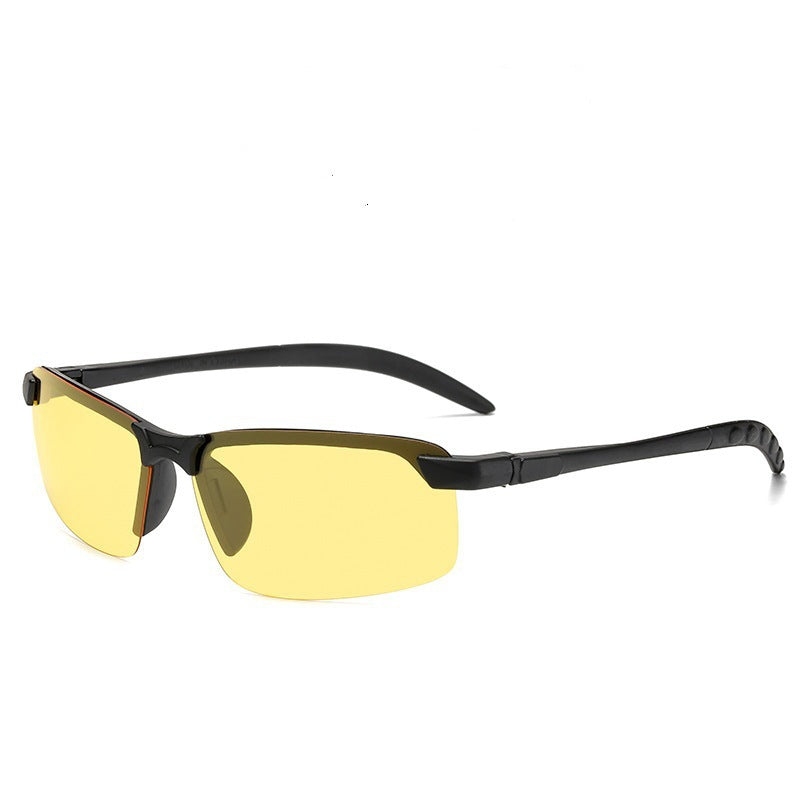 Herren Sportliche Sonnenbrille mit polarisierten Gläsern und flexiblem Rahmen Karnz