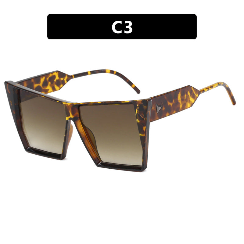Damen geometrische Sonnenbrille mit innovative Gläsern Karnz