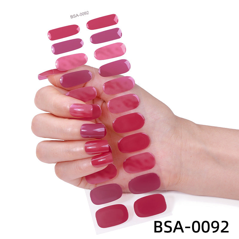 Premium Press-On Nagel Wraps