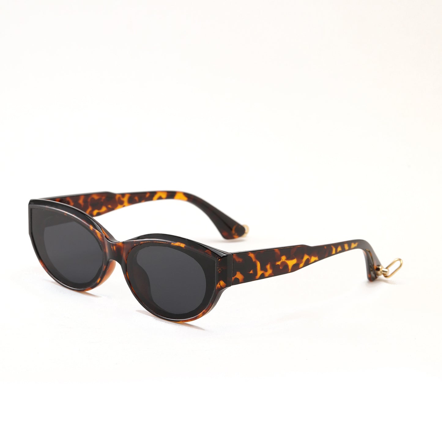Damen modische Sonnenbrille mit transparentem Rahmen und UV-Schutz Karnz