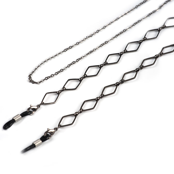 Geometrische Link Brillen Kette Karnz