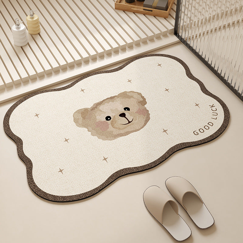 Verspielte tierische Absorptionsmatte Karnz