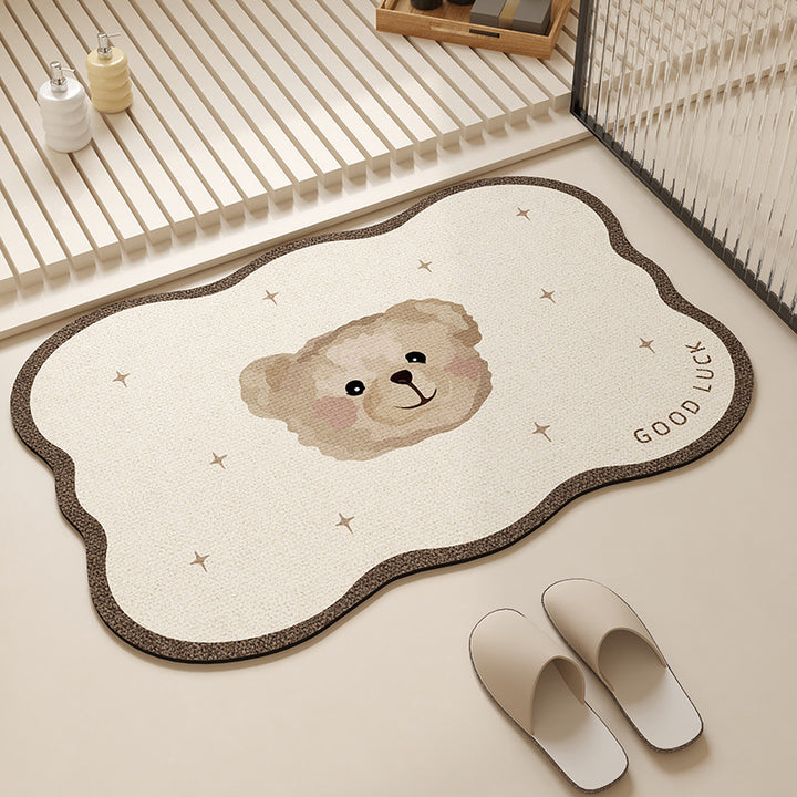 Verspielte tierische Absorptionsmatte Karnz
