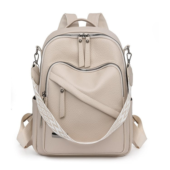 Stylischer Leder-Rucksack Karnz