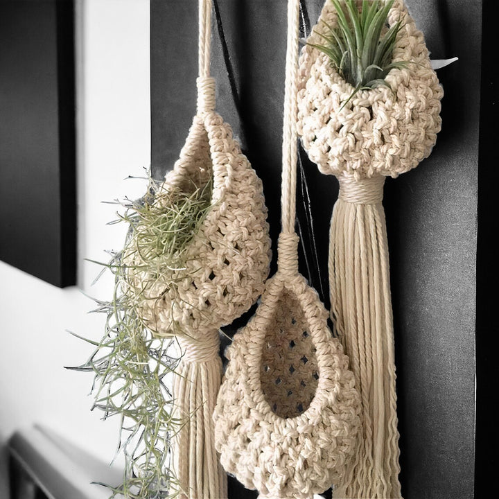 Macrame Hängetopf Karnz