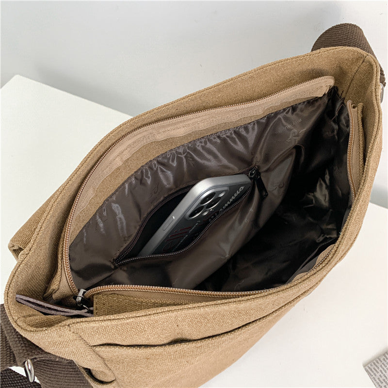 Multifunktionale Messenger-Tasche mit Verstellbarem Schultergurt Karnz