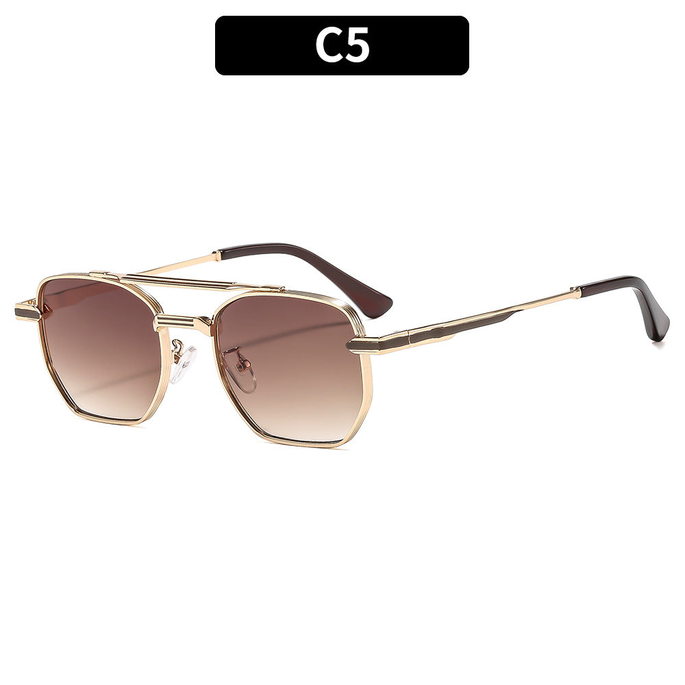 Damen Elegante Sonnenbrille im Retro-Stil mit einem luxuriösen Rahmen Karnz