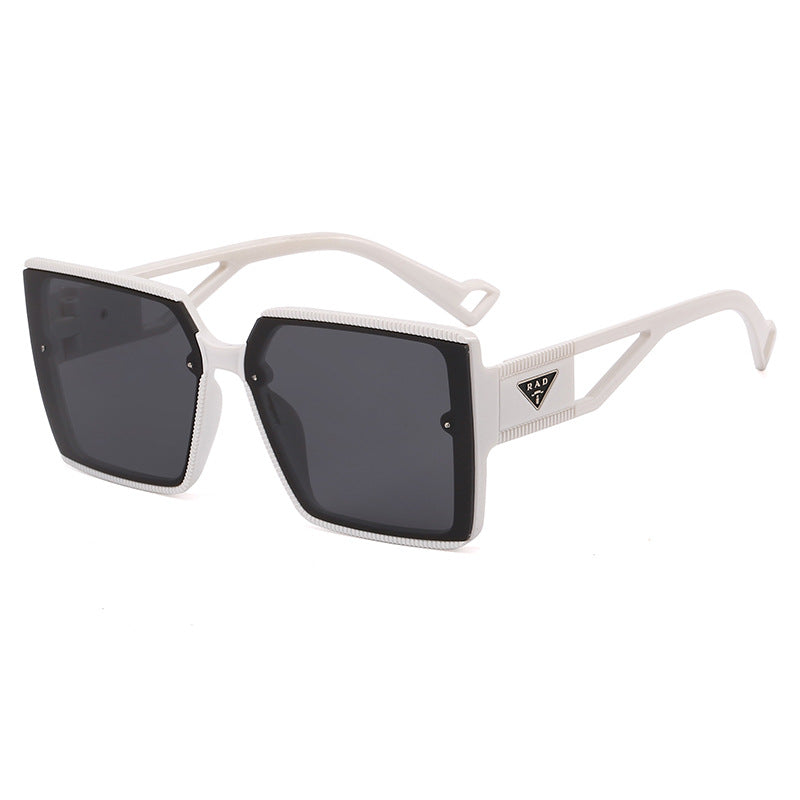 Damen modische quadratische Sonnenbrille mit einzigartiger Rahmenstruktur Karnz