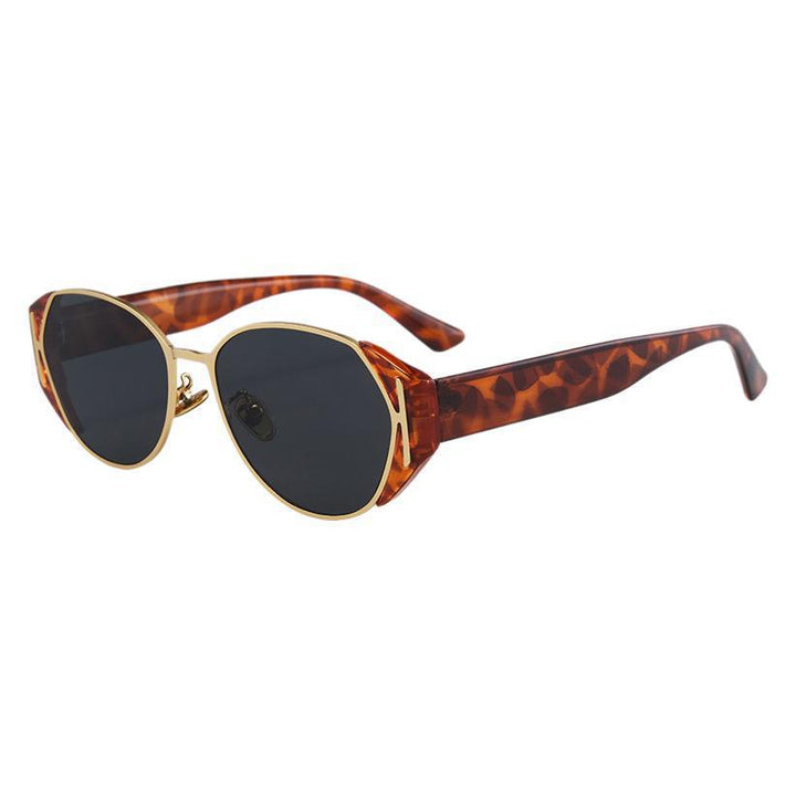 Modische Schildkröten-Sonnenbrille Karnz