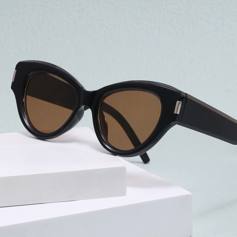 Damen Cat-Eye Sonnenbrille mit modernem, auffälligem Design Karnz
