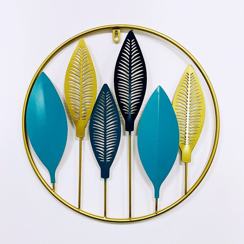 Dekorative Ginkgo Blatt Wandkunstskulptur Karnz 1789208480