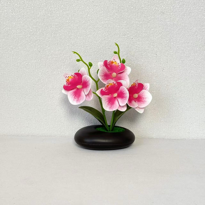 Elegante künstliche Orchideenblumenarrangements für die Innendekoration