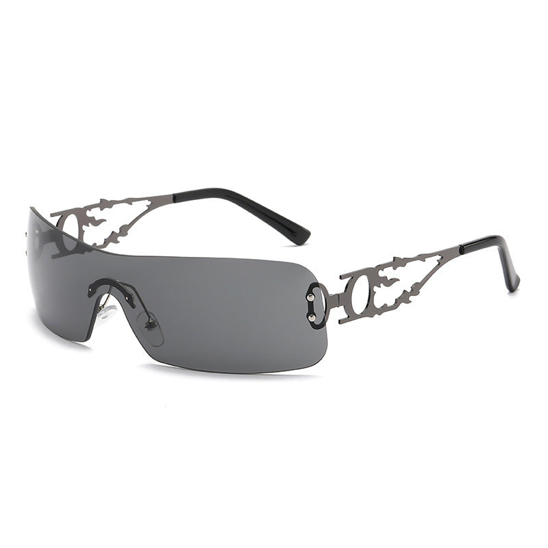 Damen modische Sonnenbrille mit innovativem Design Karnz