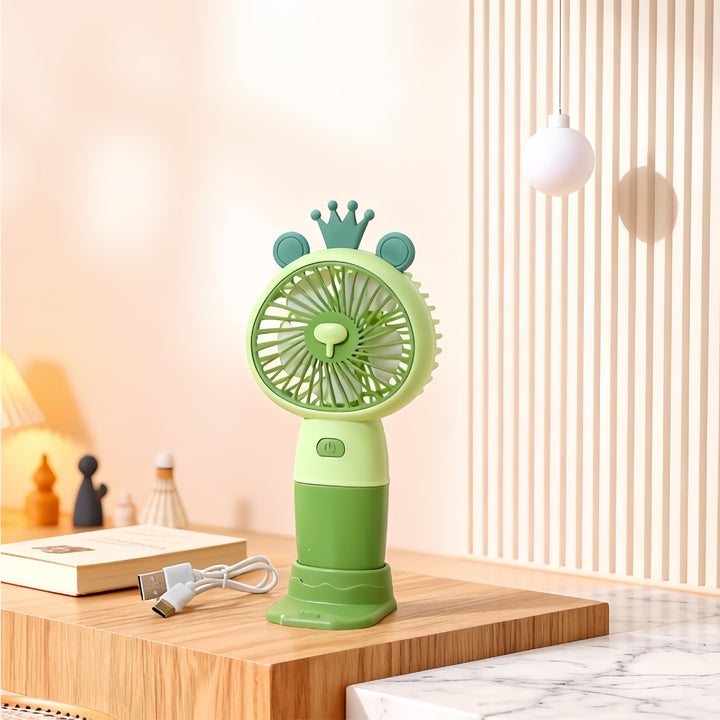 Damen Tragbarer Handventilator mit niedlichem Tierdesign Karnz
