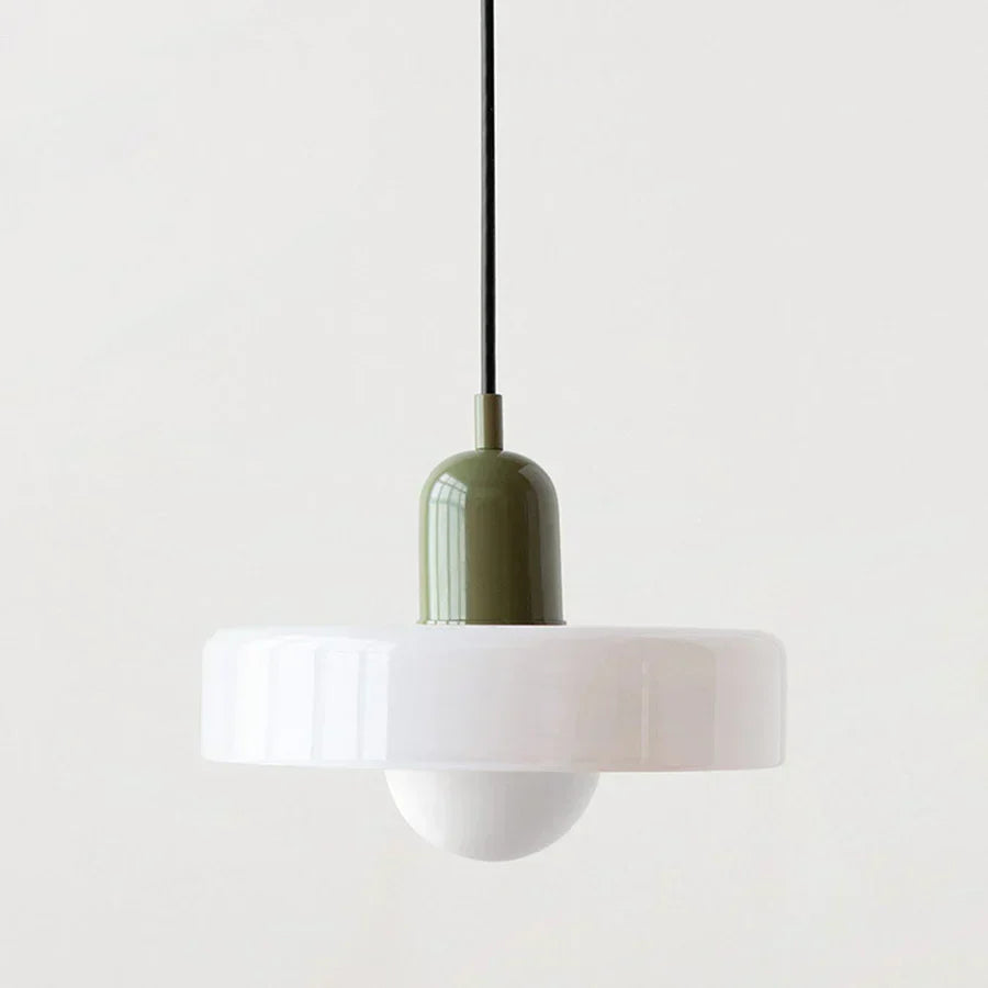 Skandinavische Pendelleuchte für Wohnzimmer und Esszimmer – Minimalistisches Design mit einstellbarer Höhe – Glas | Karnz