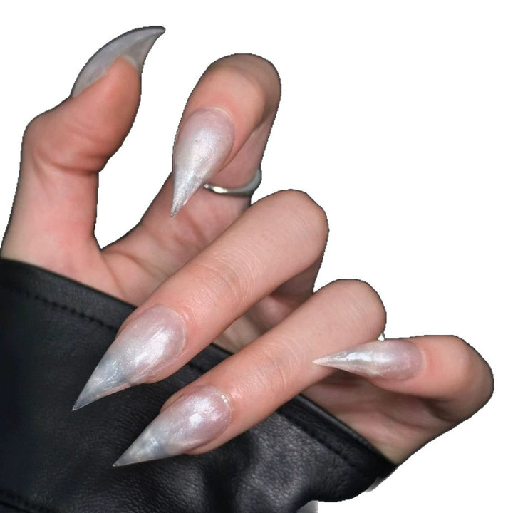 Glamouröse Stiletto Druck-Nagelset