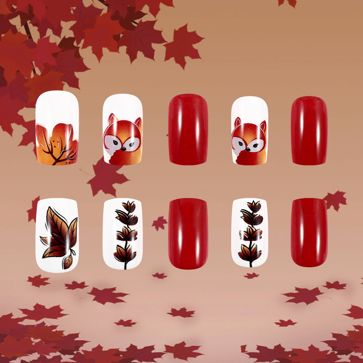 Kreatives Wald-Themen-Nagelkunst-Set Karnz