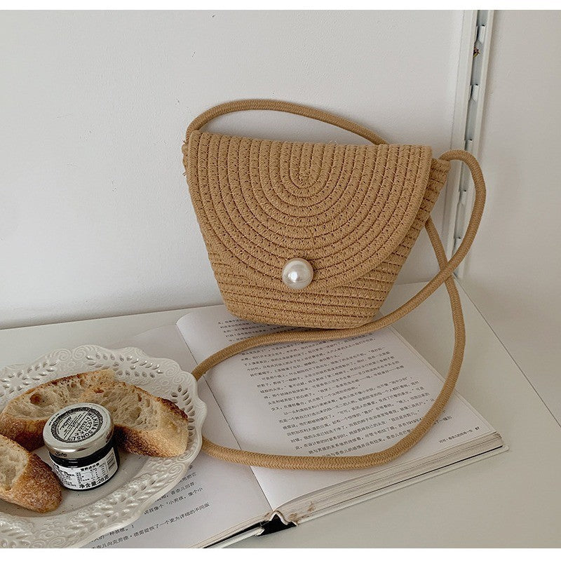 Damen Handtasche mit elegantem runden Design Karnz