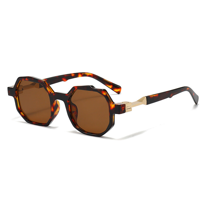 Damen stilvolle geometrische Sonnenbrille Karnz
