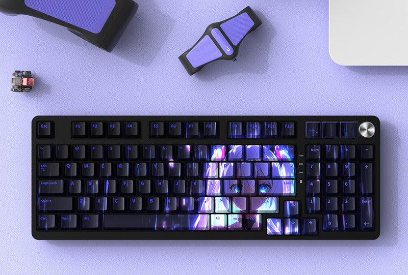 Drahtlose anpassbare mechanische Tastatur Karnz