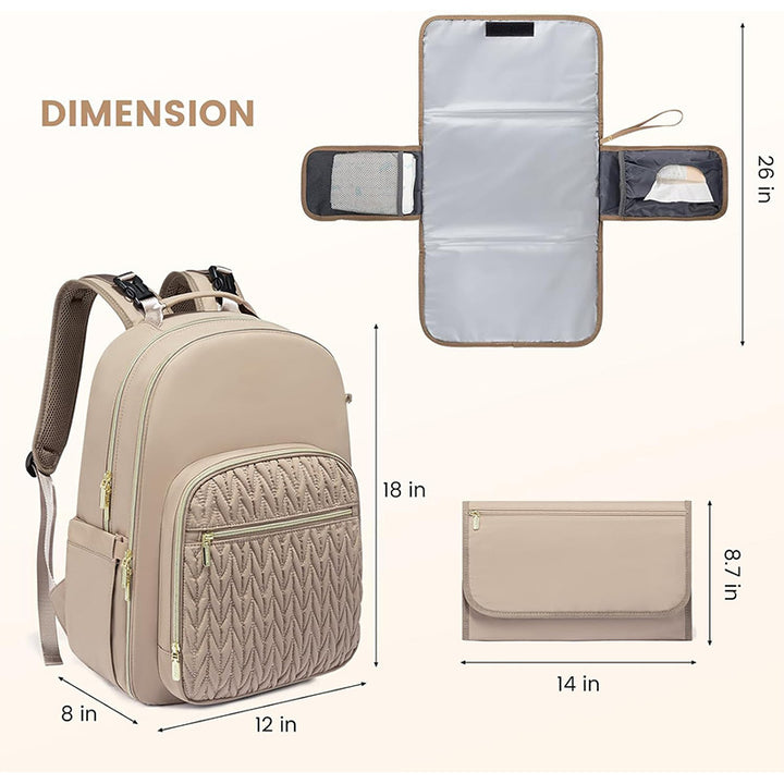 Multifunktionaler Rucksack mit Abnehmbaren Organizer Karnz
