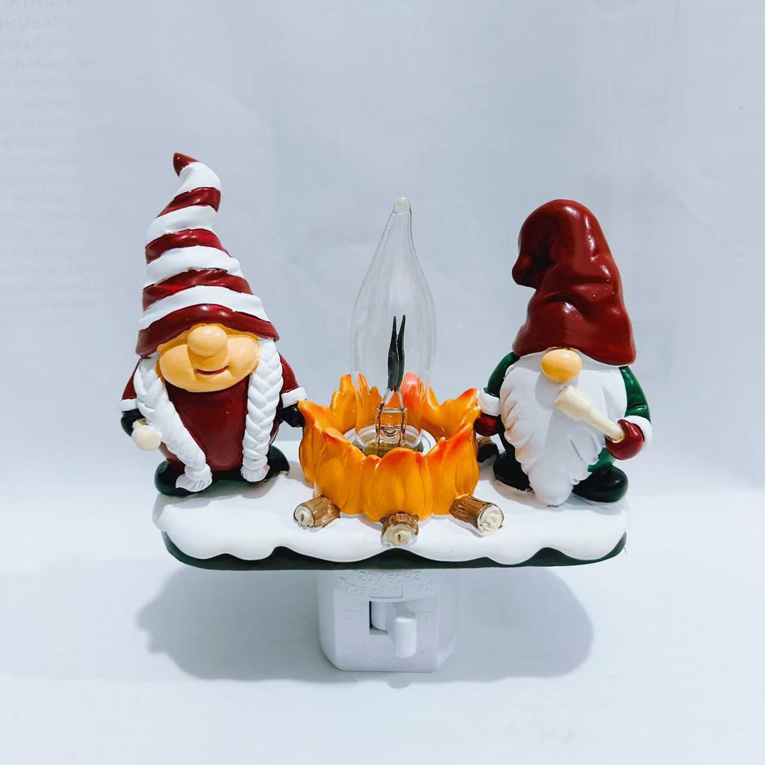 Kreatives Ghost Campfire Figuren Set Karnz