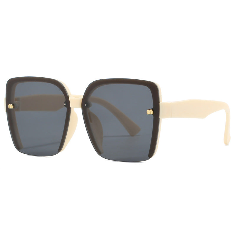 Damen oversized Sonnenbrille mit stilvollem, modernem Rahmen Karnz