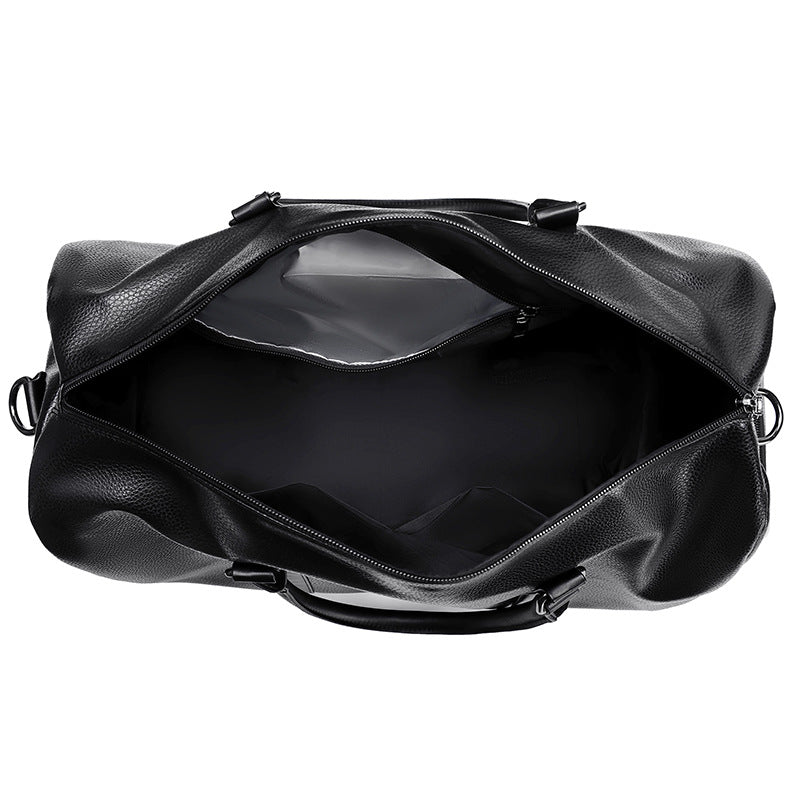 Elegante Leder Wochenendtasche Karnz
